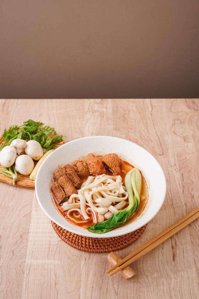 素食牛肉麵